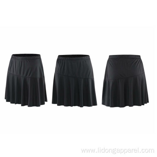 Fashion Black Girl Women Sportswear Shorts Tennis Skirt